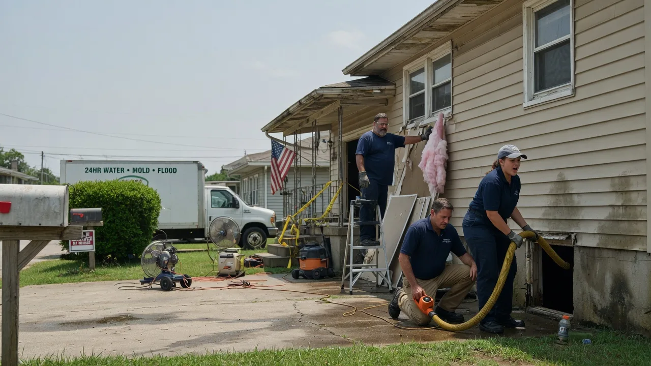 Water Damage Repair in Granville, IL near me